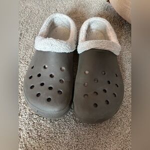 Fuzzy crocs